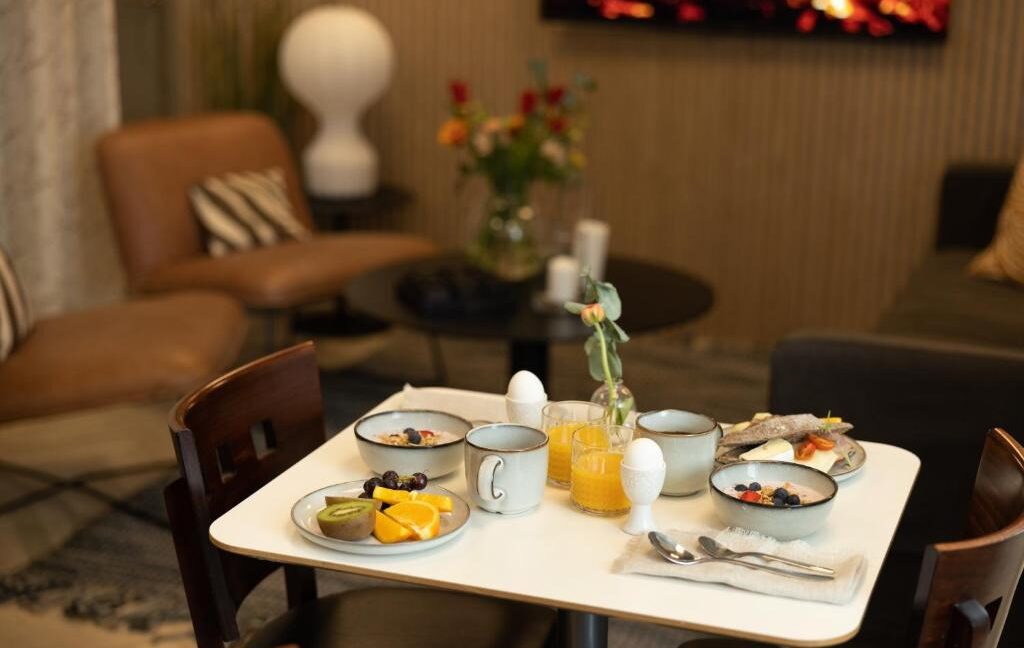Frukost bord